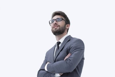 Düşünceli yakışıklı adam başını kaldırdı.