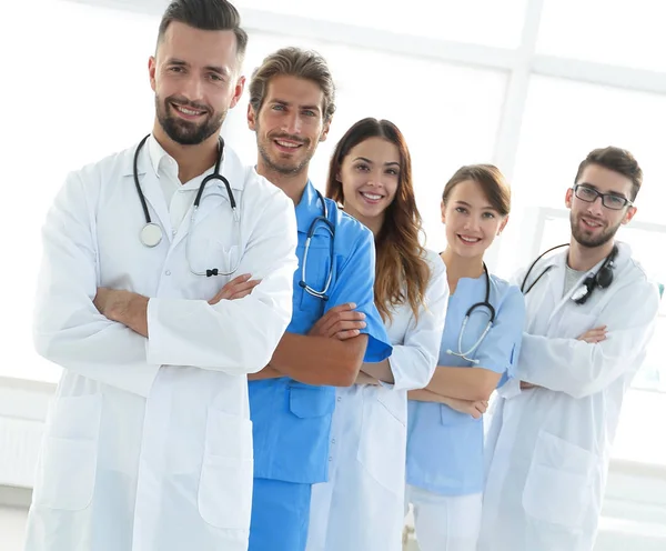 Retrato de los principales miembros del centro médico —  Fotos de Stock