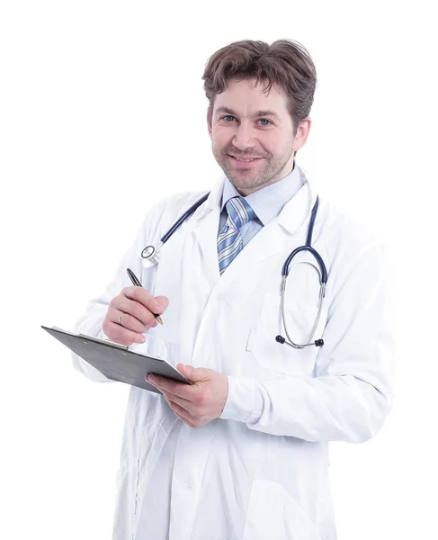 Portrait of a smiling doctor . Royalty Free Stock Photos