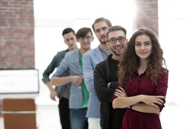 Grupo de jovens criativos — Fotografia de Stock