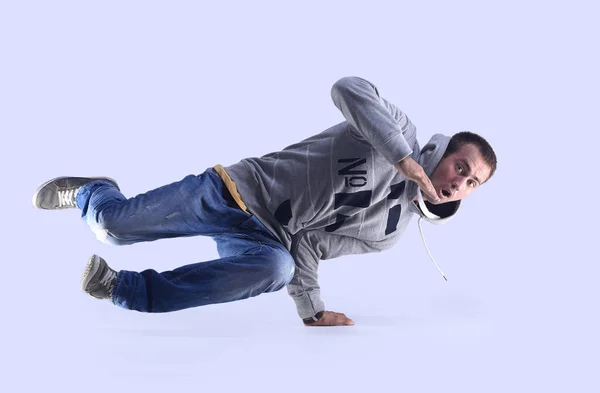 Portrait of a cheerful young man. — Stok fotoğraf