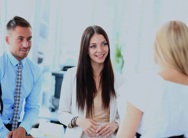 Riunione di lavoro in un ufficio . — Foto Stock