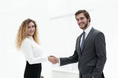 el sıkışma Yöneticisi ve istemci üzerinde arka plan bulanık