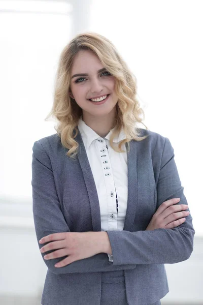 Portrait of young business woman — Stock Photo, Image