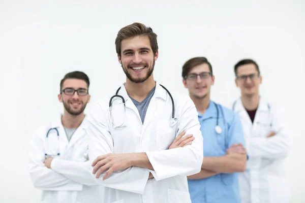 Groep van succesvolle gezondheidswerkers — Stockfoto