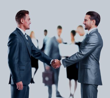 İş Adamları Tokalaşıyor.