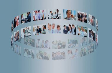 Business collage made of some business pictures