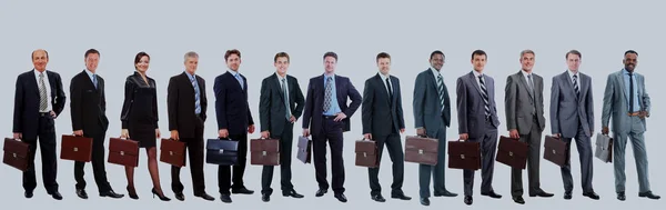 Young attractive business people - the elite business team. — Stock Photo, Image