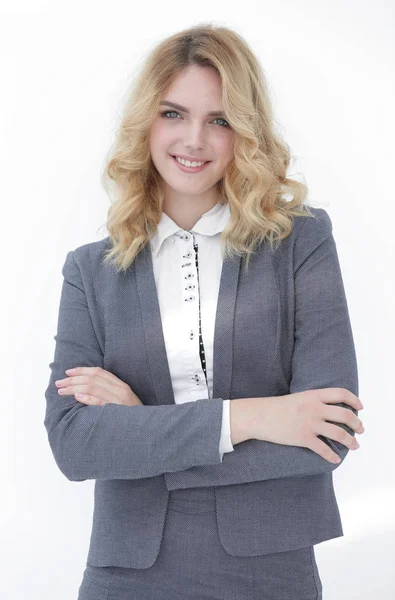 Portrait of a smiling business woman — Stock Photo, Image