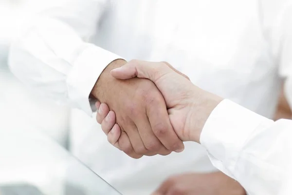 Detail business handshake. — Stock fotografie