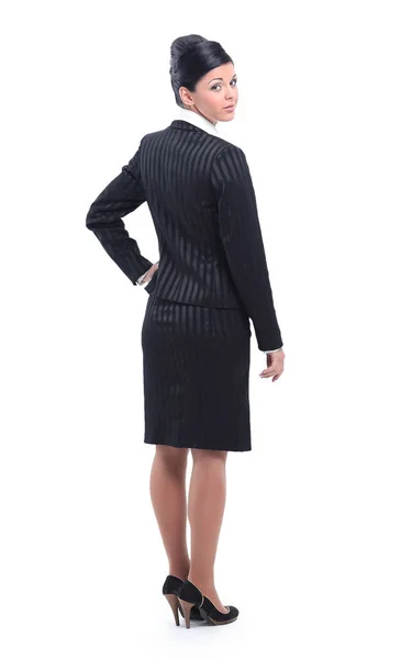 Full-length portrait of modern business woman. — Stock Photo, Image