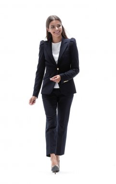 ileri yürüyüş emin iş kadını