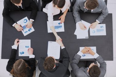 Finansal işlem sonuç sonra karşılıklı iş ortakları