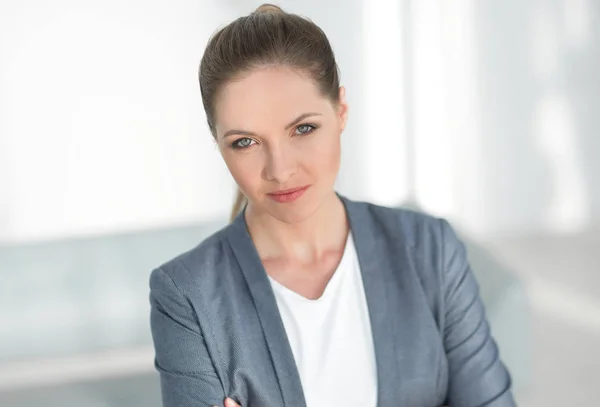 Porträt einer modernen Geschäftsfrau — Stockfoto