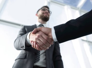 Müvekkille etkili pazarlıklar. İş konsepti fotoğrafı.