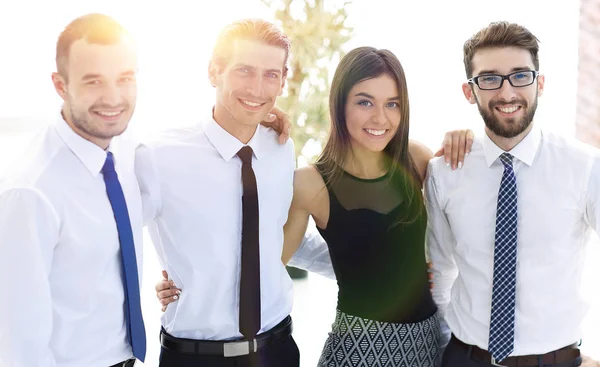 Retrato de primer plano de un equipo de negocios profesional —  Fotos de Stock