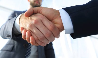 Müvekkille etkili pazarlıklar. İş konsepti fotoğrafı.