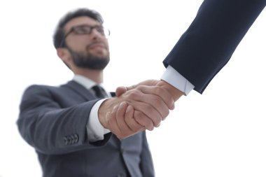 İş hayatında başarı kavramı - ortakların tokalaşması