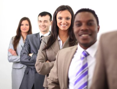 Grup genç iş adamları