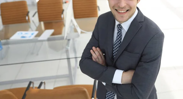 Closeup.a successful young man — Stock Photo, Image