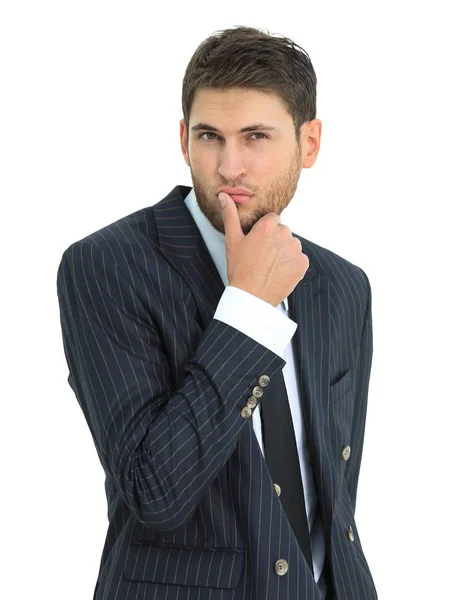 Retrato de homem de negócios confiante . — Fotografia de Stock