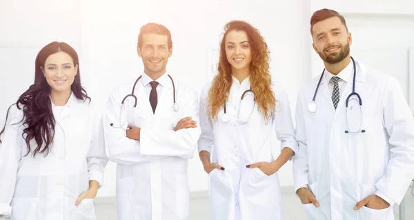 Portrait of a group of hospital colleagues — Stock Photo, Image