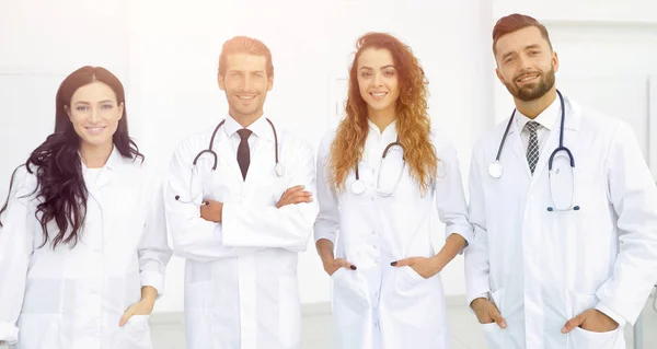 Retrato de un grupo de colegas del hospital —  Fotos de Stock