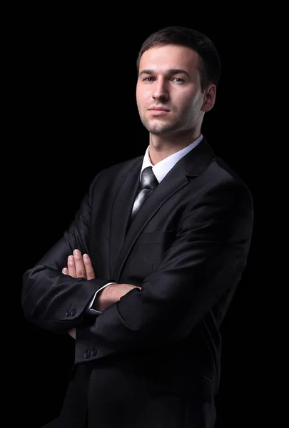 Portrait of a handsome businessman — Stock Photo, Image