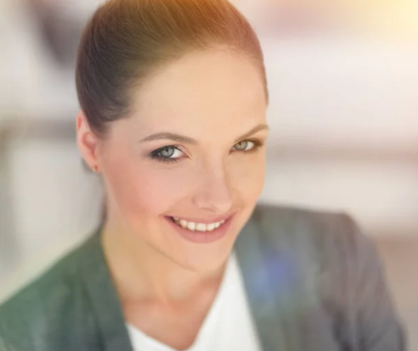 Portrait of a successful woman. close-up. — Stock Photo, Image