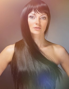 Güzel kadın Spa modeli.