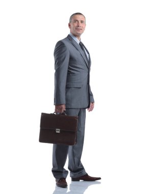 deneyimli bir avukat tam growth.portrait içinde.