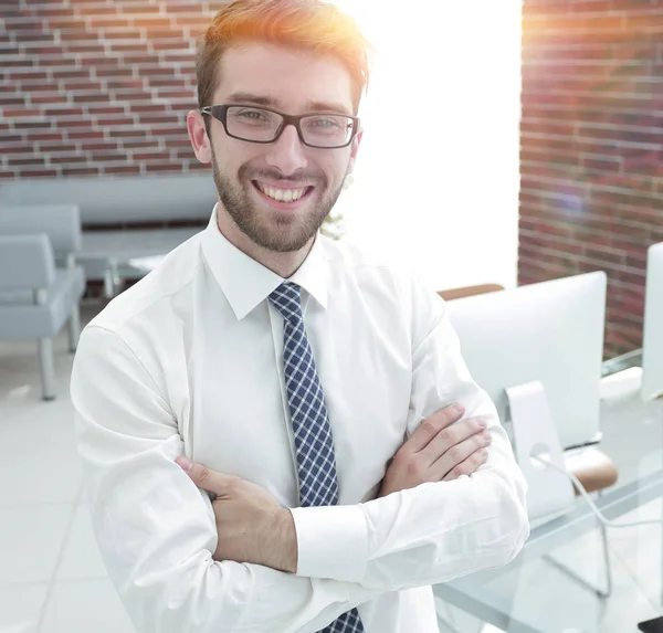 Retrato de um potencial empregado — Fotografia de Stock