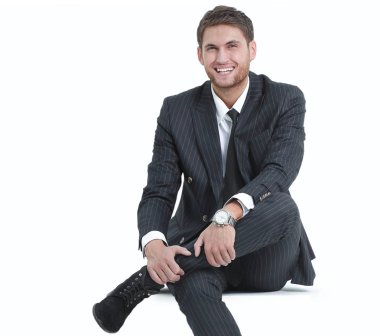 oturma portre rahat iş adamı