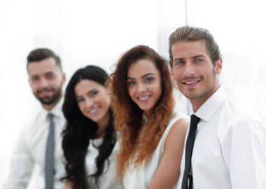 closeup.successful iş takım.