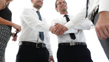 alt view.handshake iş arkadaşları.