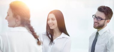 şirket çalışanları ofiste Close-Up.