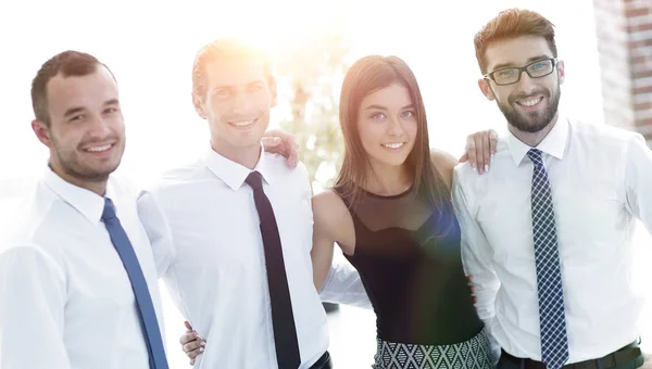 Nahaufnahme Porträt eines professionellen Business-Teams — Stockfoto