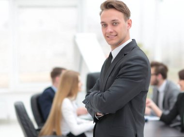 Uygulayıcı iş takım arka plan üzerinde