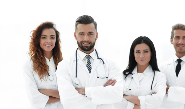 Ärztegruppe. Isoliert auf weißem Hintergrund. — Stockfoto