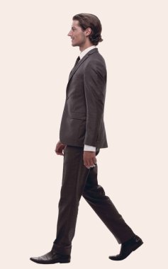 Profil yürüyen işadamı, ben