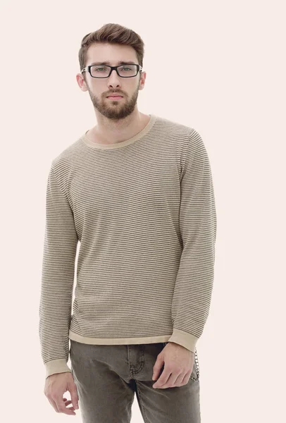 Başarılı bir gencin portresi.