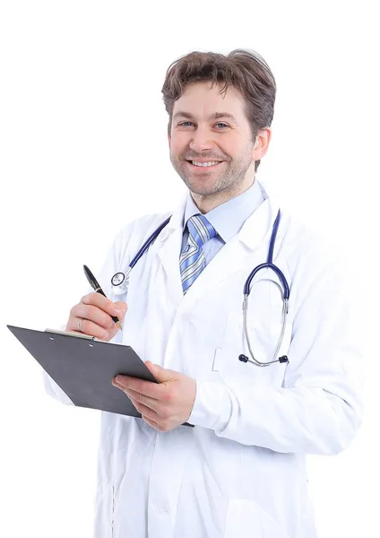 Retrato de um médico sorridente  . — Fotografia de Stock