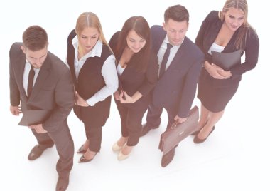 alt view.confident iş takım kameraya arıyor.