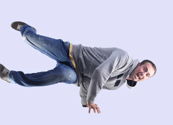 Retrato de um jovem alegre . — Fotografia de Stock