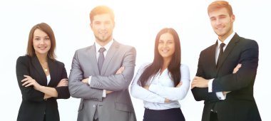 Bir grup iş adamı.