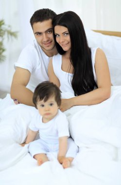 Aile Çocuklar sabah ile.