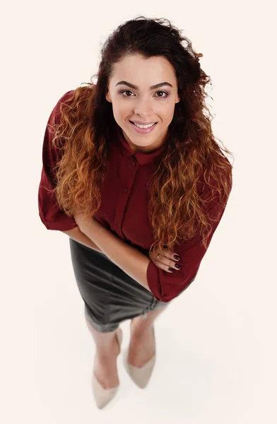 Closeup.confident mujer de negocios . — Foto de Stock