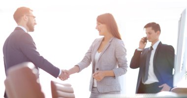 el sıkışma Yöneticisi ve istemcinin hoş geldiniz