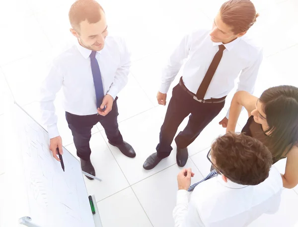 Background image of a business team discussing new ideas. — Stock Photo, Image