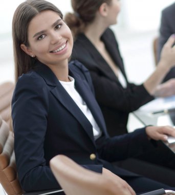 closeup.Employees ofis